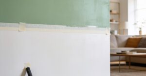 Zasady malowania ścian dwoma kolorami: jak łączyć je w jednym pokoju?