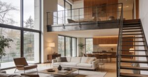 Projekt domu z antresolą: nowoczesna architektura i funkcjonalne wnętrze