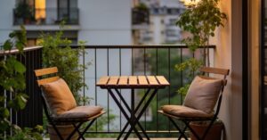 Meble na balkon w bloku: jak wybrać najlepsze meble na mały balkon?