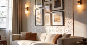 Co powiesić na ścianie w salonie? 10 inspiracji na aranżację ściany